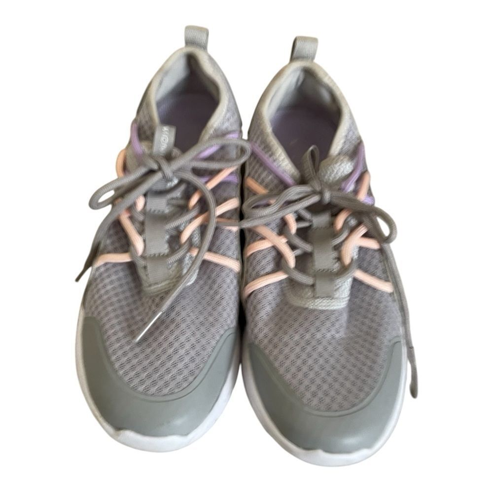 Vionic Zeliya Gray and Pink Athletic Sneakers Size 7.5